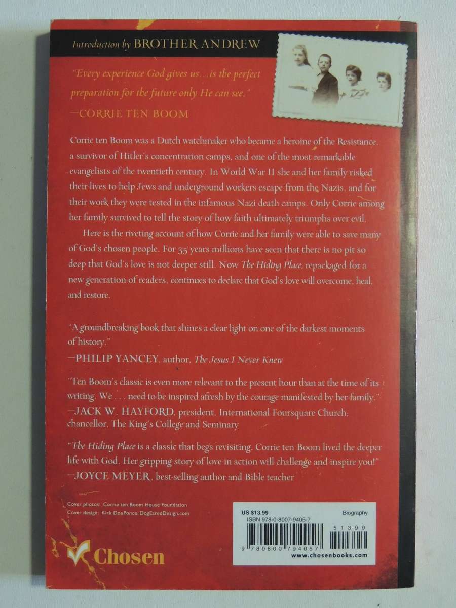 The Hiding Place - Corrie Ten Boom with Elizabeth & John Sherrill