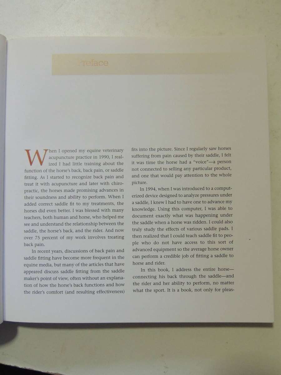 The Horse's Pain-Free Back And Saddle-Fit Book - Joyce Harman
