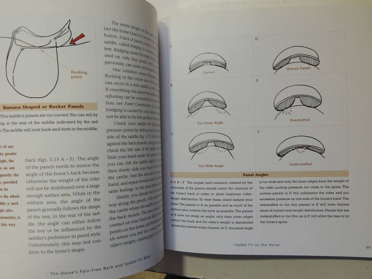 The Horse's Pain-Free Back And Saddle-Fit Book - Joyce Harman