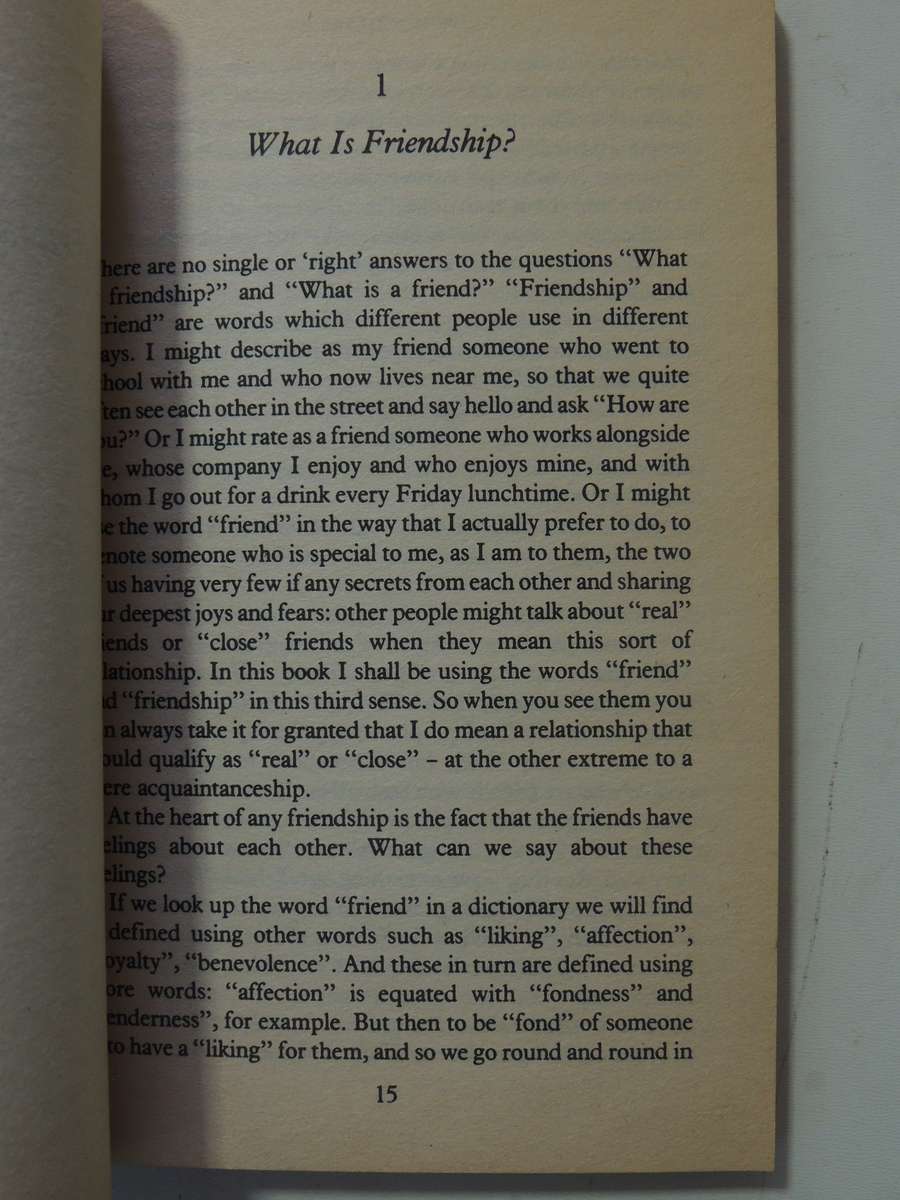 Being Friends- Peter Levin