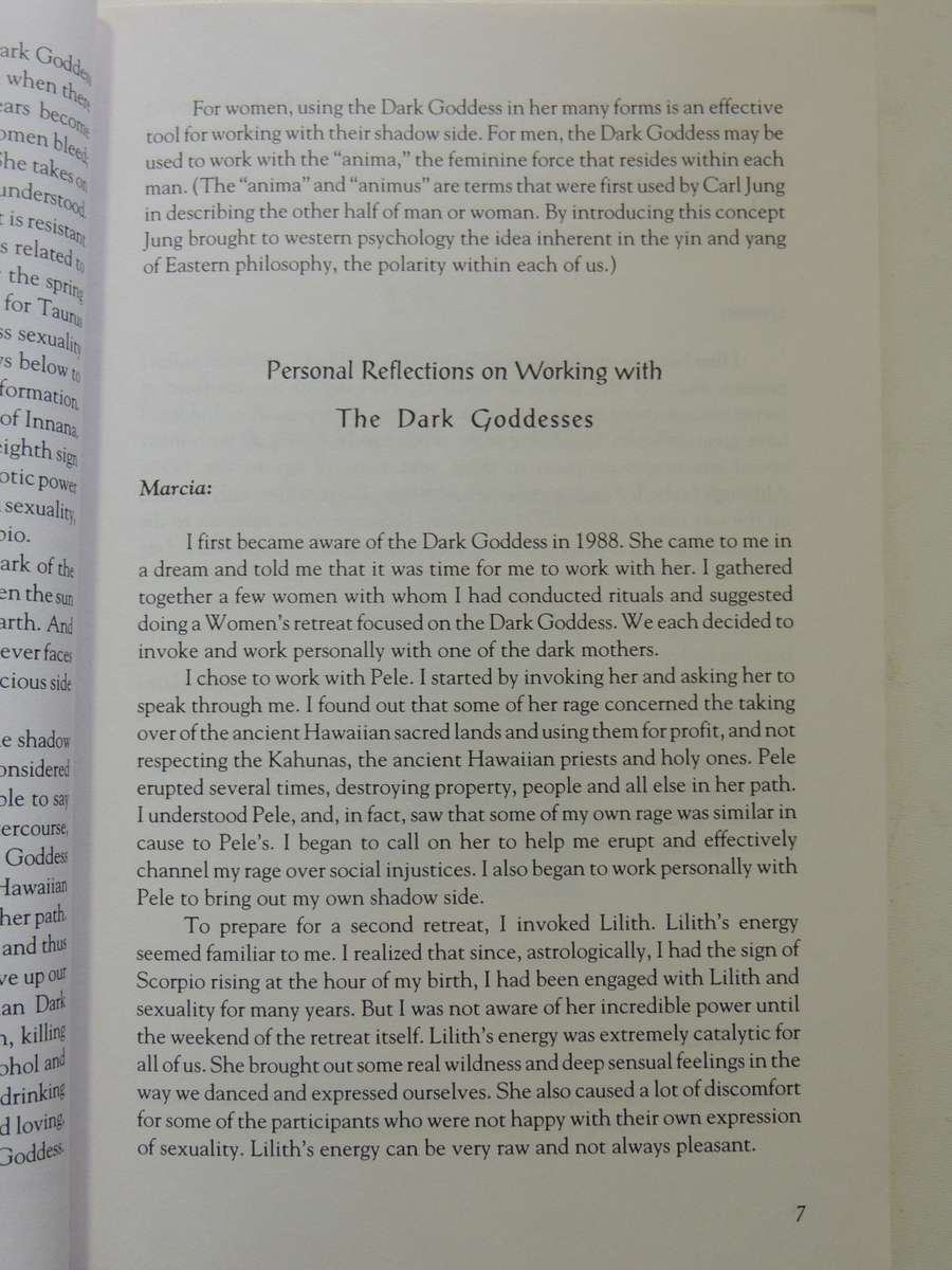 The Dark Goddess: Dancing With The Shadow - Marcia Starck & Gynne Stern