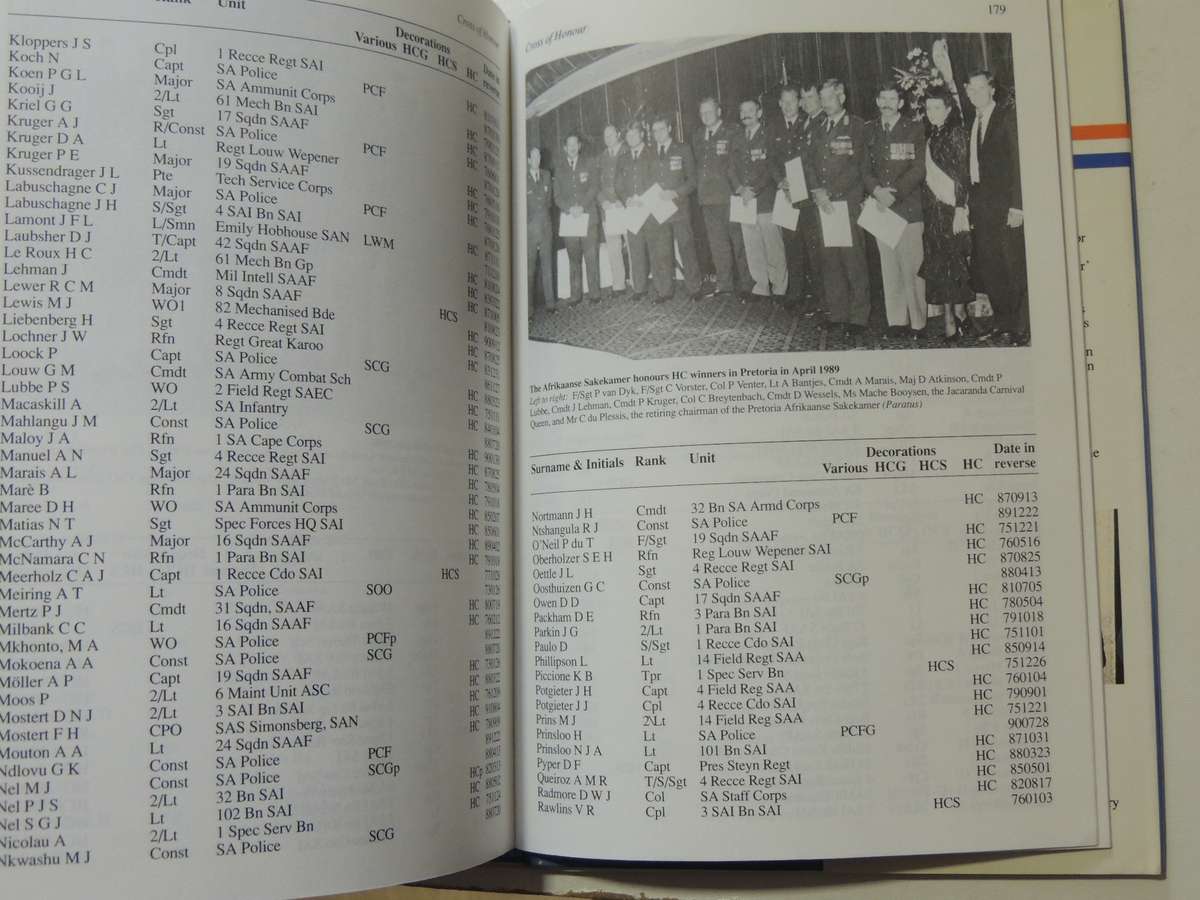 Cross Of Honour (1st Edition) - Ian Uys