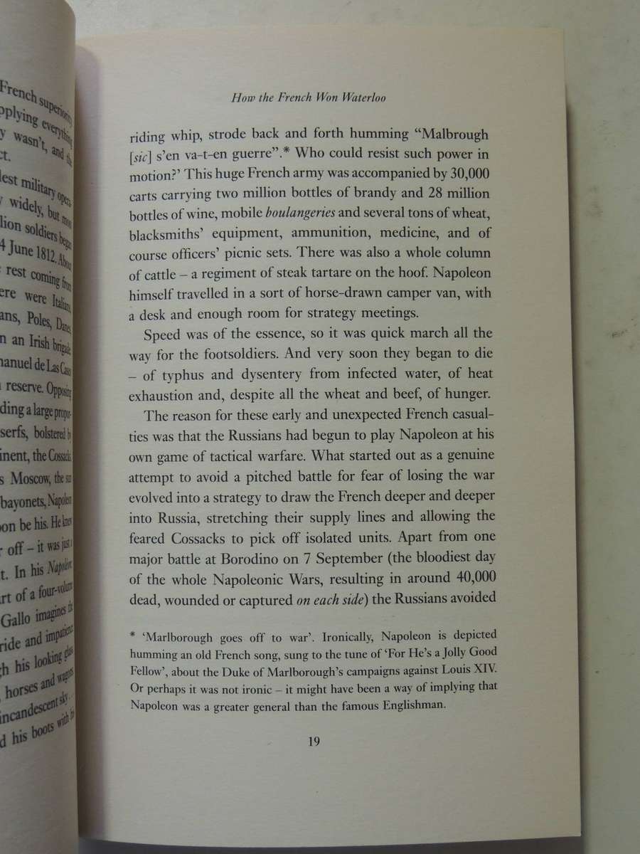 How The French Won Waterloo (Or Think They Did)-  Stephen Clarke