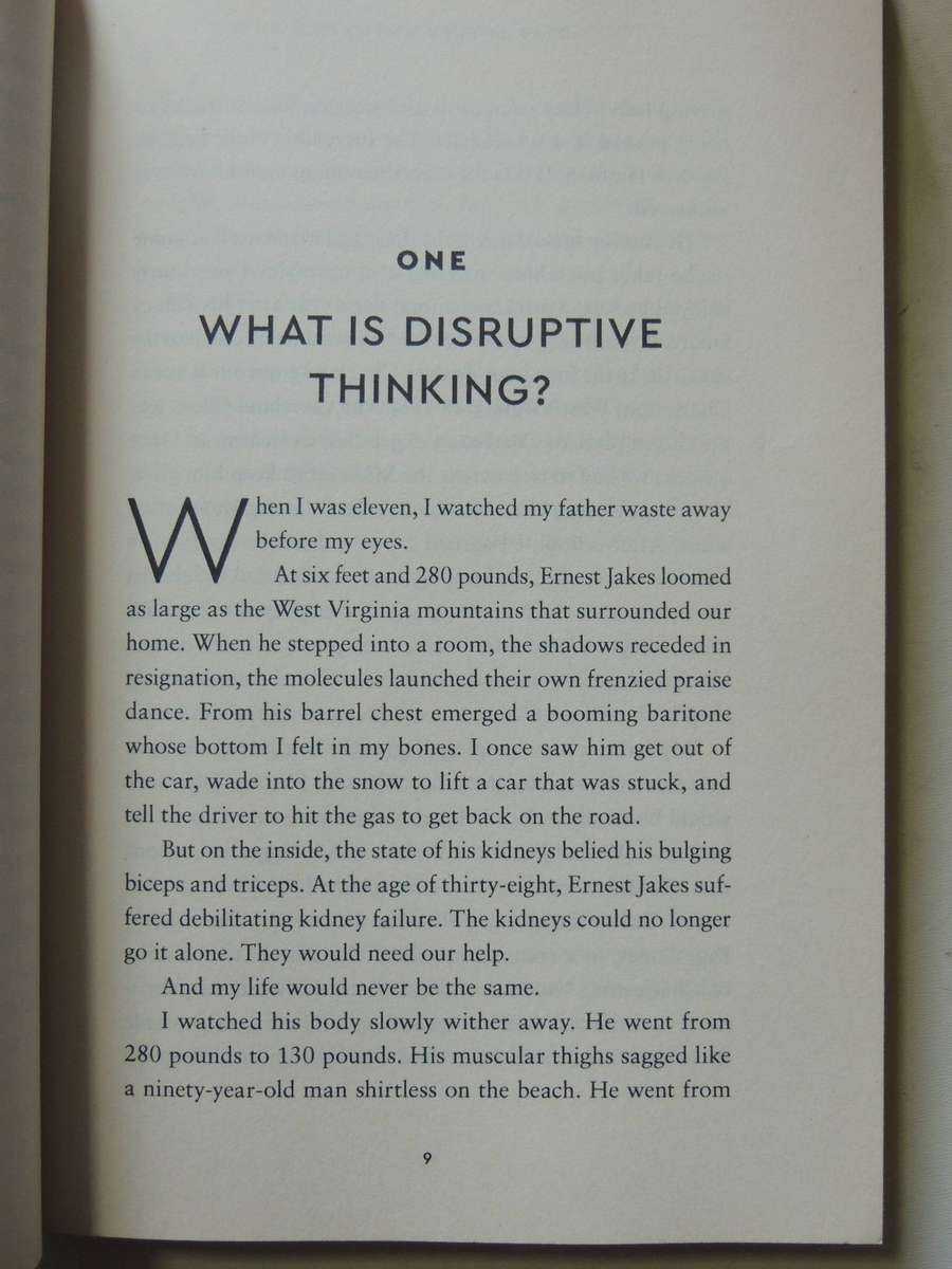 Disruptive Thinking: A Daring Strategy To Change How We Live, Lead, And Love-  T.D. Jakes