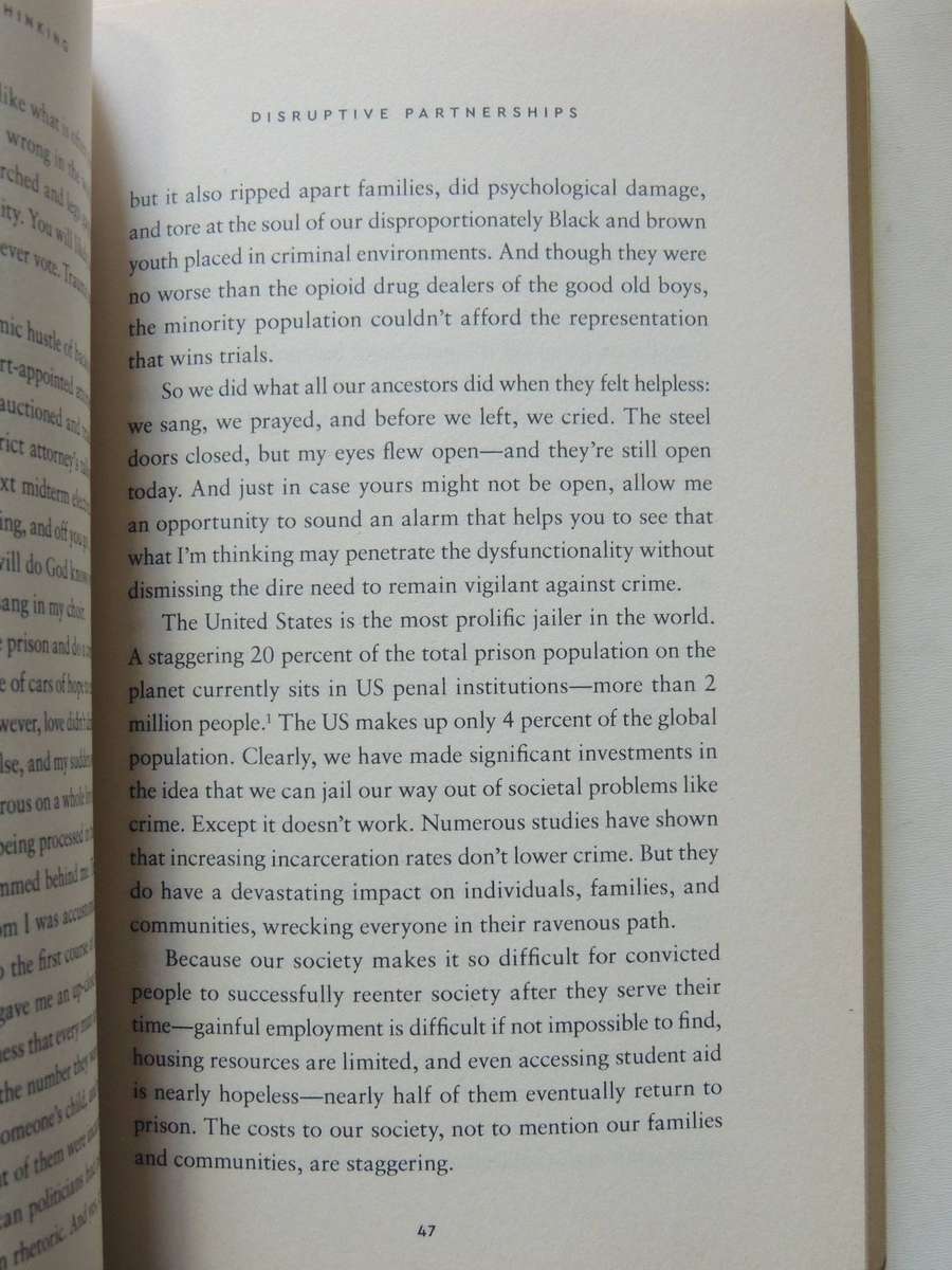 Disruptive Thinking: A Daring Strategy To Change How We Live, Lead, And Love-  T.D. Jakes