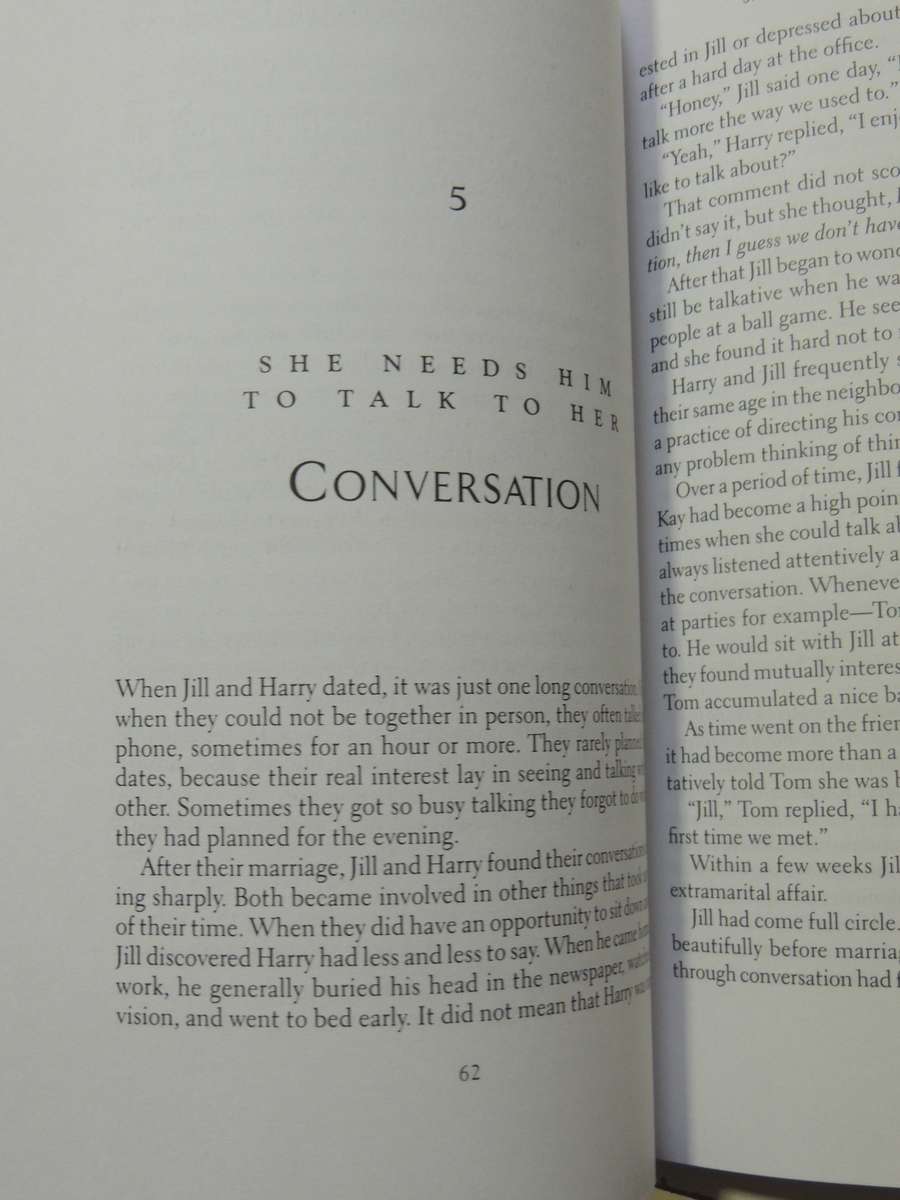 His Needs Her Needs: Building An Affair-Proof Marriage- Willard F. Harley, Jr.