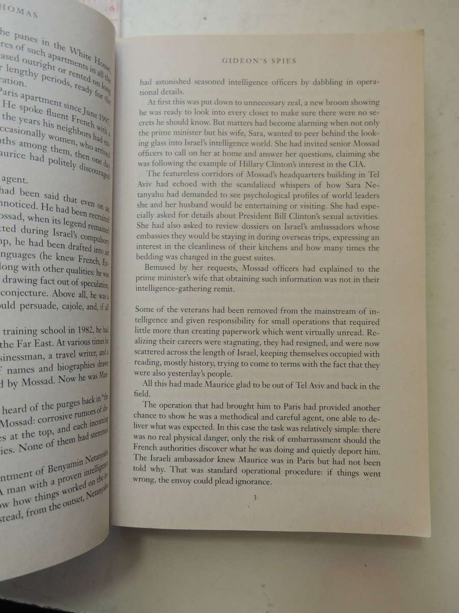 Gideon's Spies - The Secret History of the Mossad - Gordon Thomas