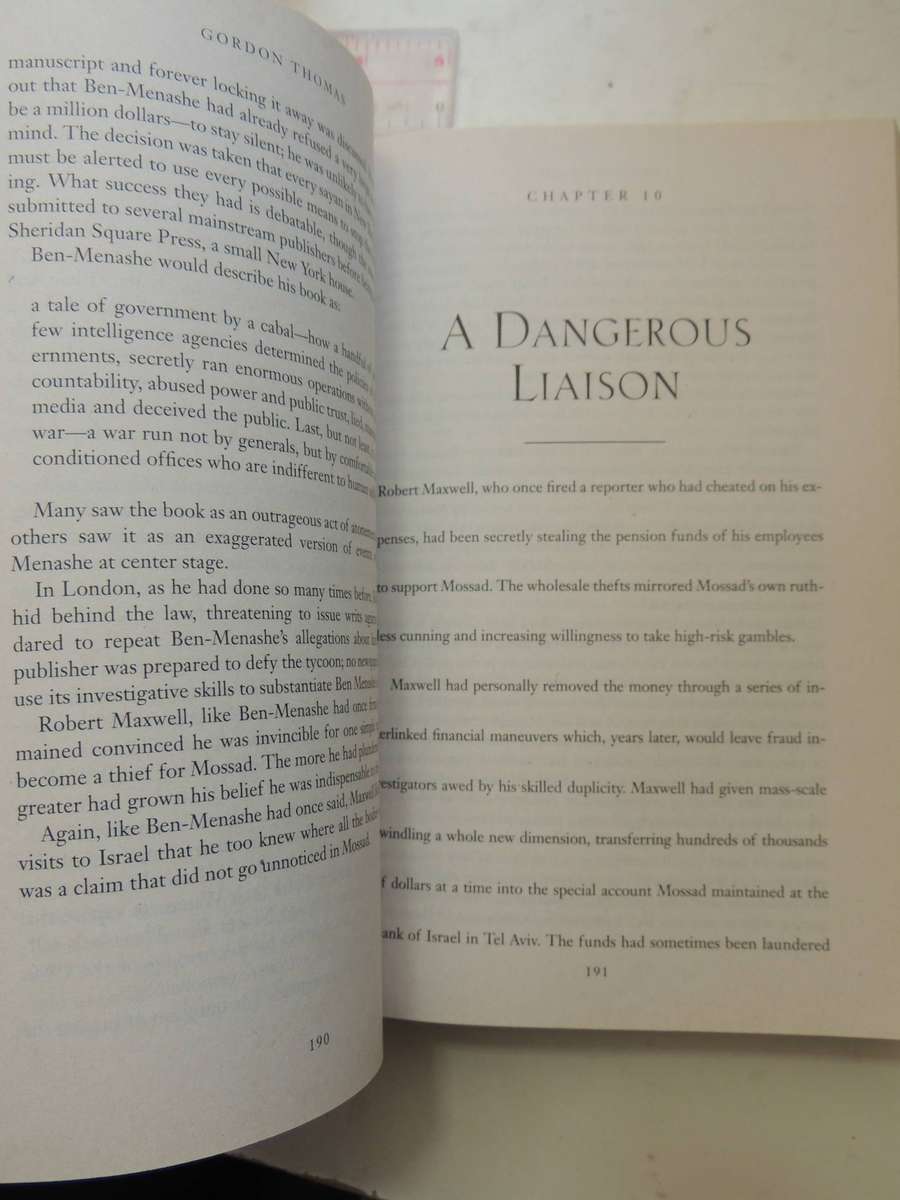 Gideon's Spies - The Secret History of the Mossad - Gordon Thomas