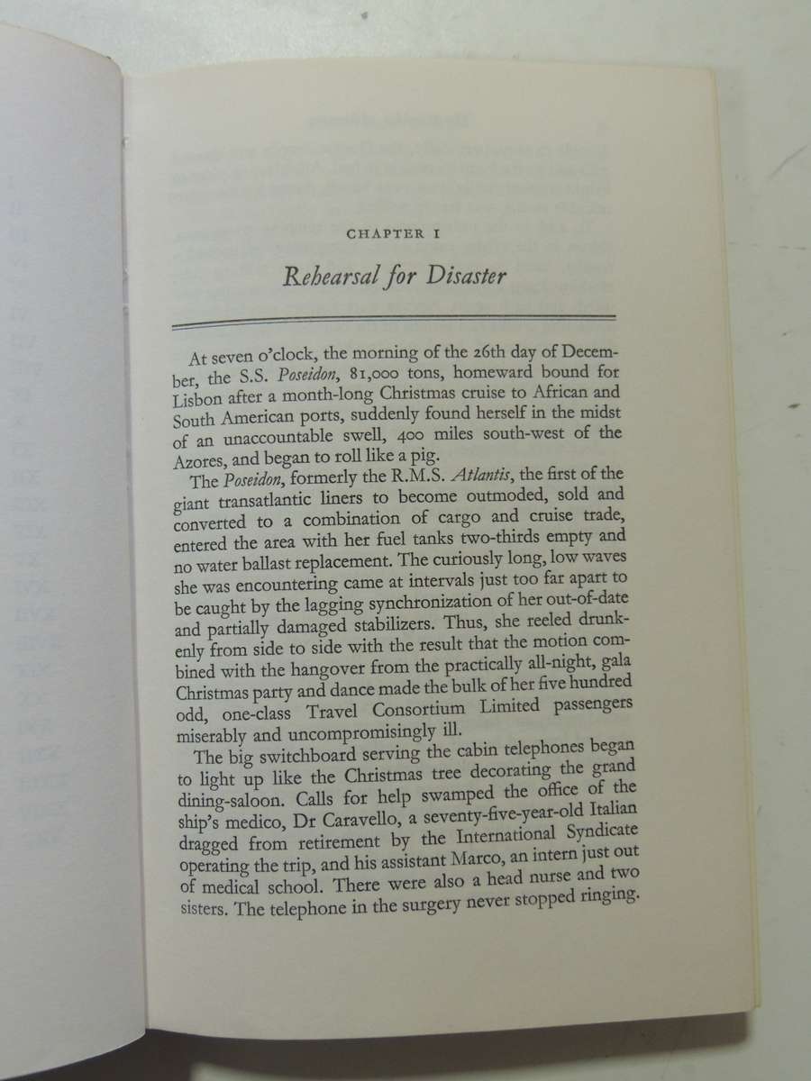 The Poseidon Adventure (1st Edition) - Paul Gallico 1969