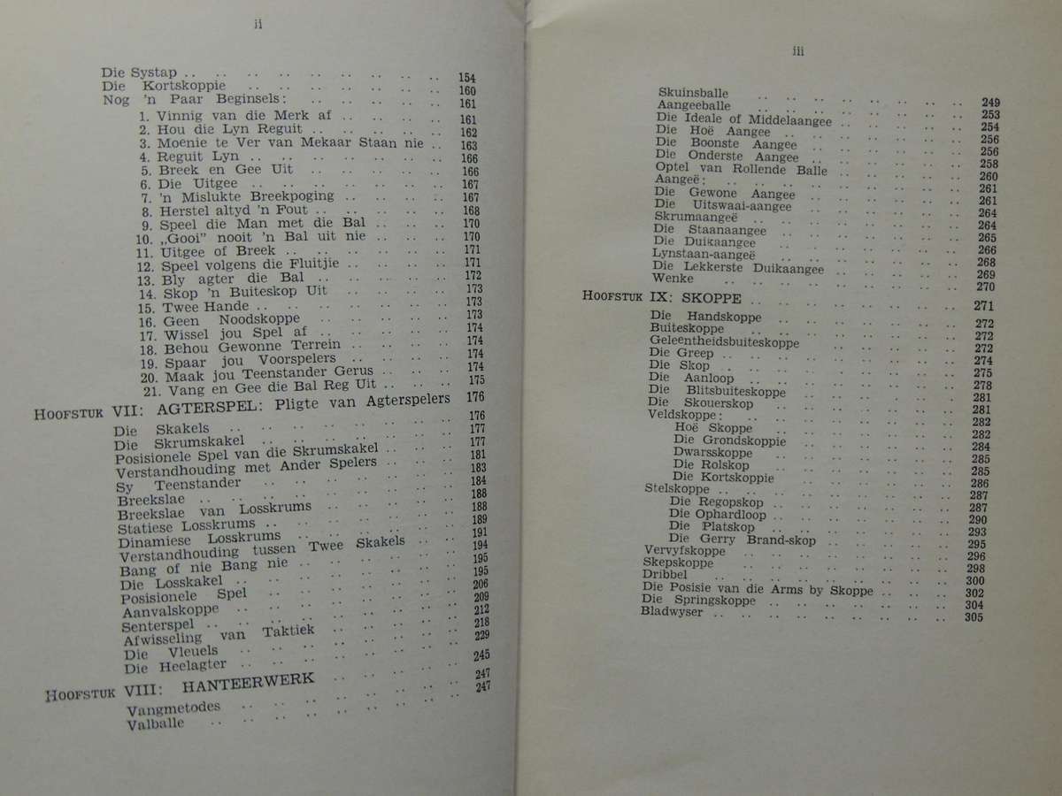 Die Grondbeginsels Van Rugby - Danie Craven   Scarce 1948