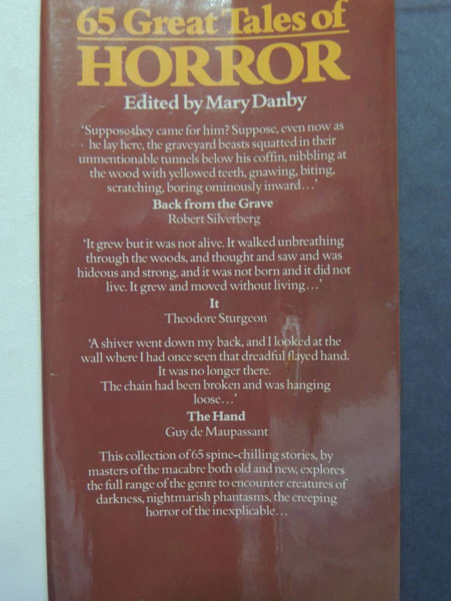 65 Great Tales Of Horror - ed Mary Danby