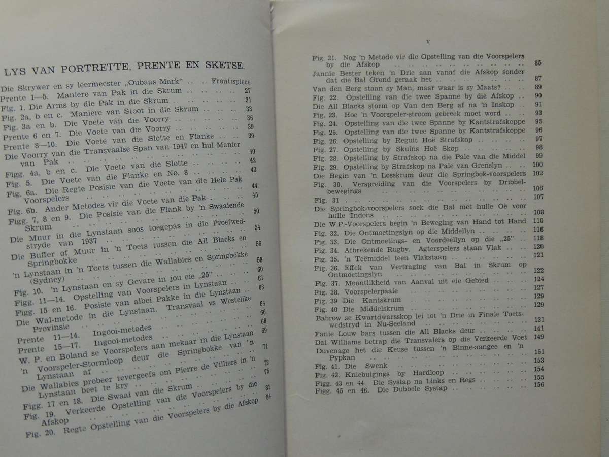 Die Grondbeginsels Van Rugby - Danie Craven   Scarce 1948
