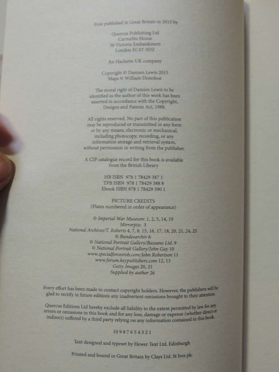 The Nazi Hunters: The Ultra-Secret SAS Unit And The Quest For Hitler's War Criminals- Damien Lewis