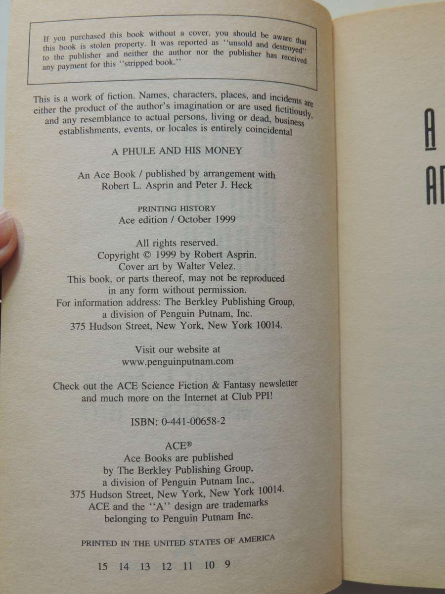 A Phule and his Money - Robert Asprin with Peter  J Heck
