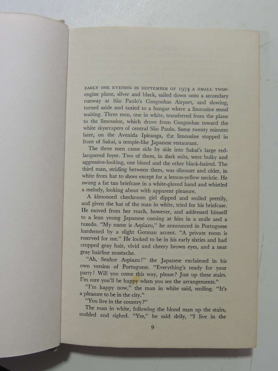 The Boys From Brazil (1st Edition) - Ira Levin  1976