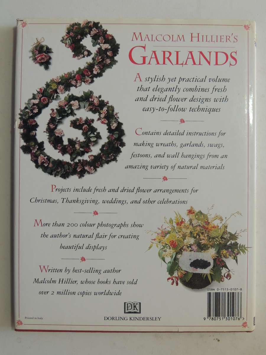 Malcolm Hillier's Garlands      DK   Flower Arranging