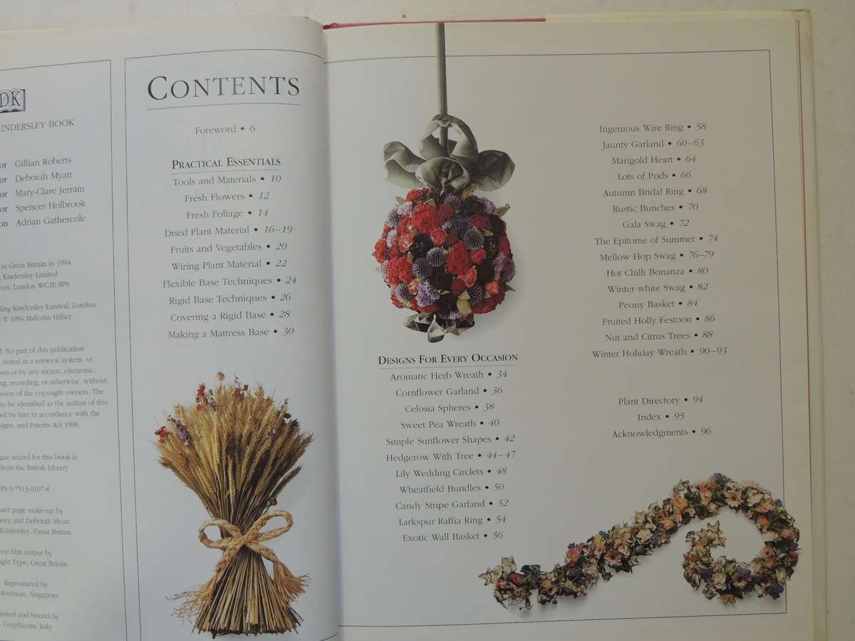 Malcolm Hillier's Garlands      DK   Flower Arranging
