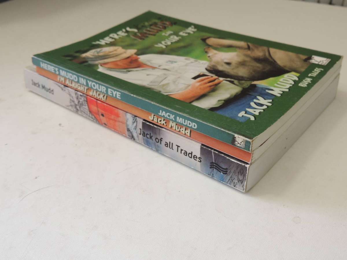 3 Volume, Here's Mudd In Your Eye, I'm Alright Jack, Jack Of All Trades - Jack Mudd   (2 Inscribed)