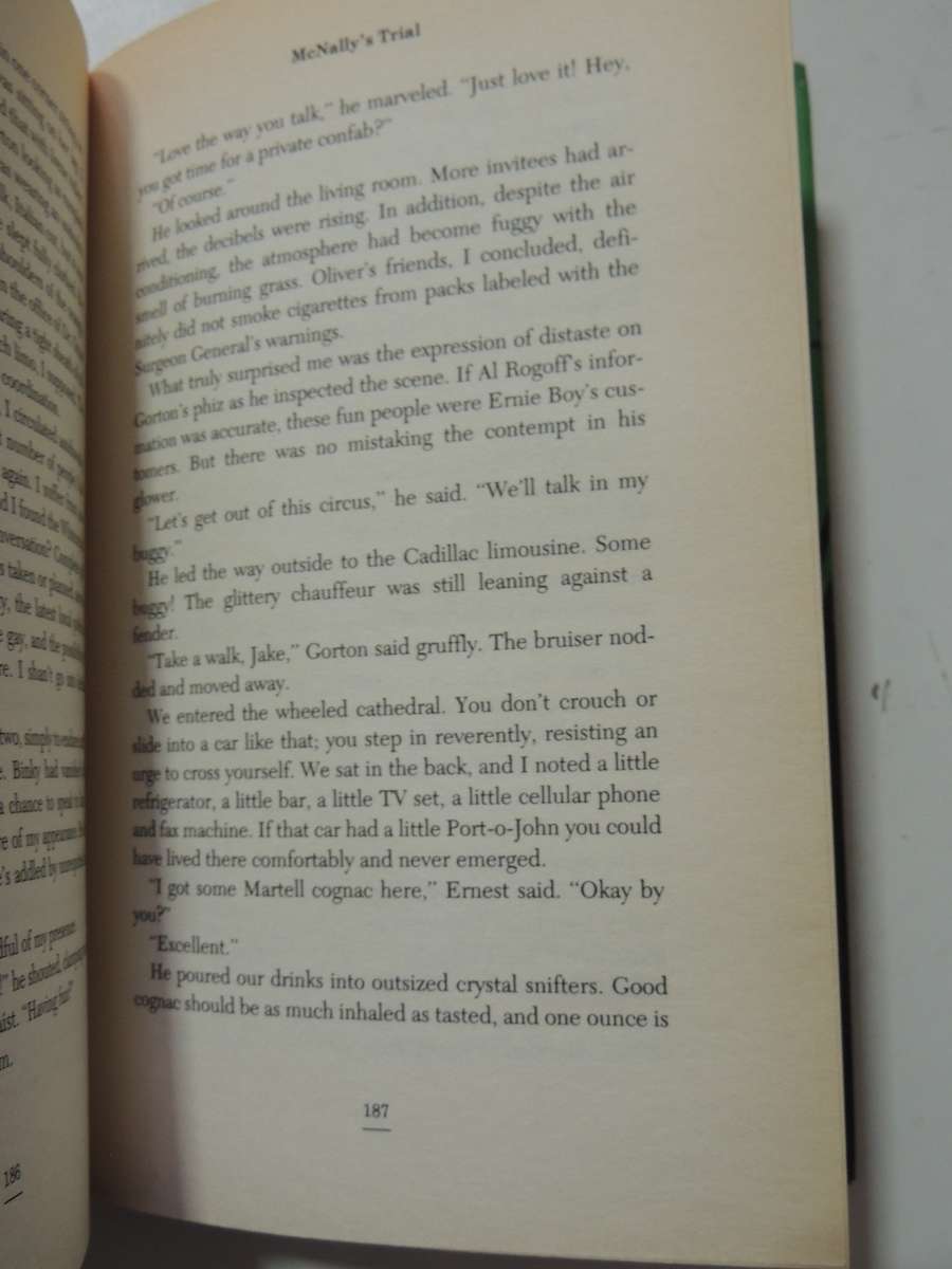 McNally's Trial - Lawrence Sanders  (1st Edition)1995