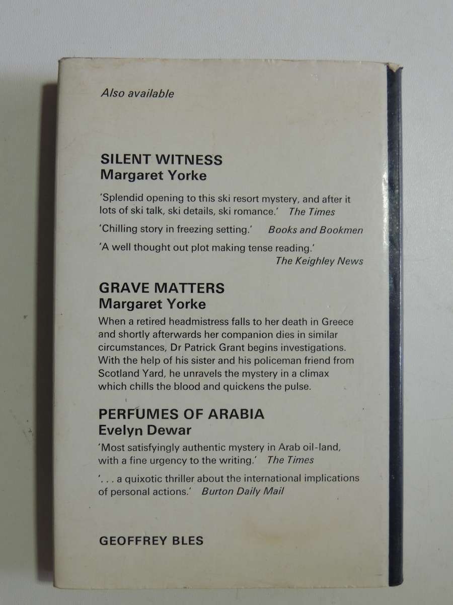 No Medals For The Major - Margaret Yorke  (1st Edition)  1974