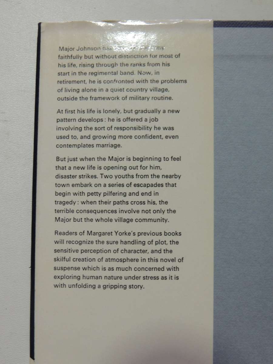 No Medals For The Major - Margaret Yorke  (1st Edition)  1974