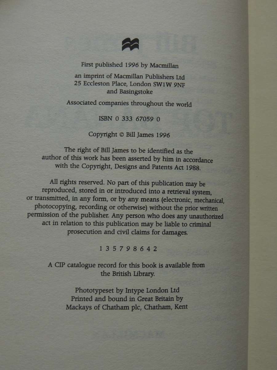 Top Banana - Bill James   (1st Edition) 1996