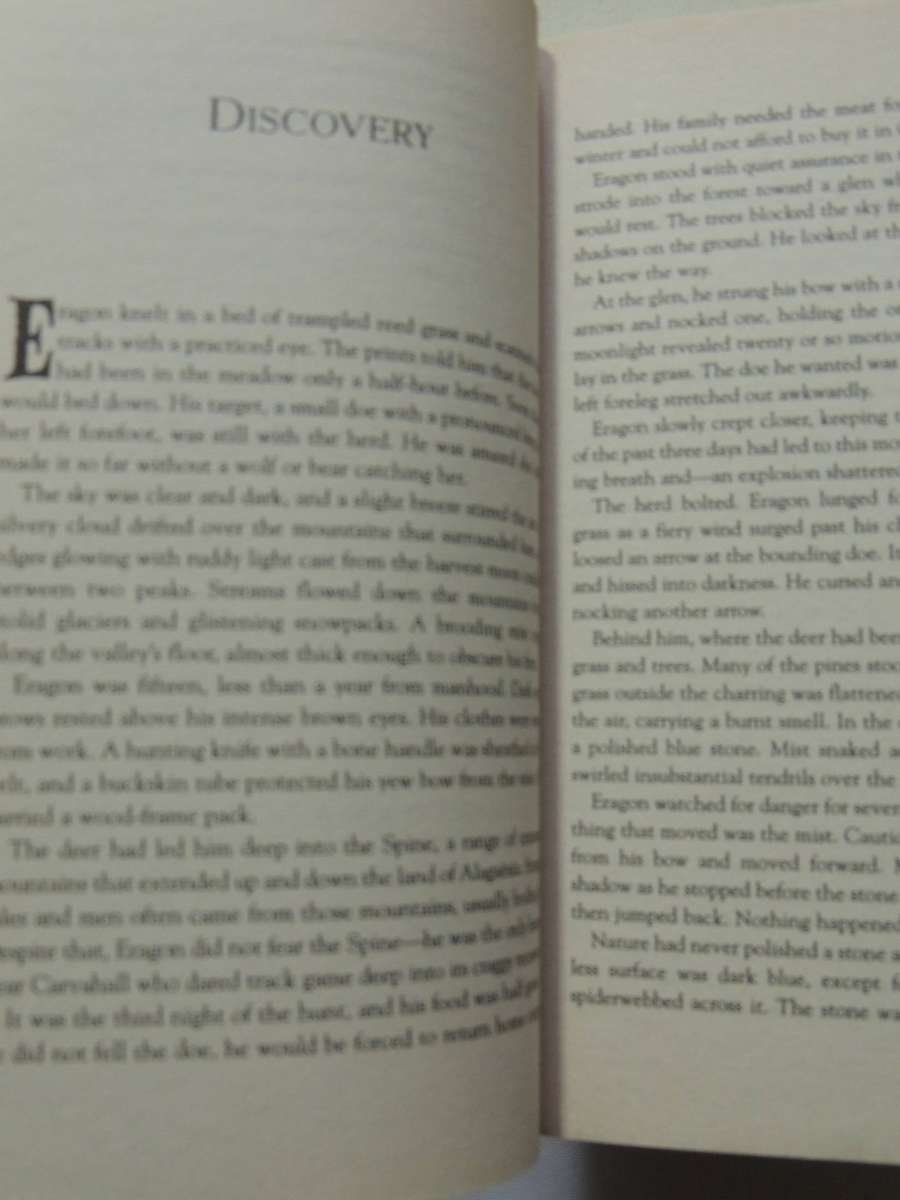 The Inheritance Cycle: Book 1 Eragon, Book 2 Eldest, Book 3 Brisinger, Book 4 InheritanceChristophe