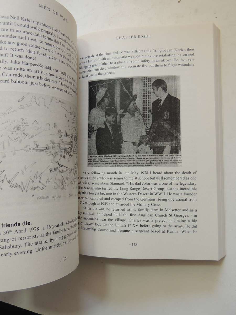 Men Of War - The Fighting Men Who Took On The World - Hannes Wessels    (Inscribed)