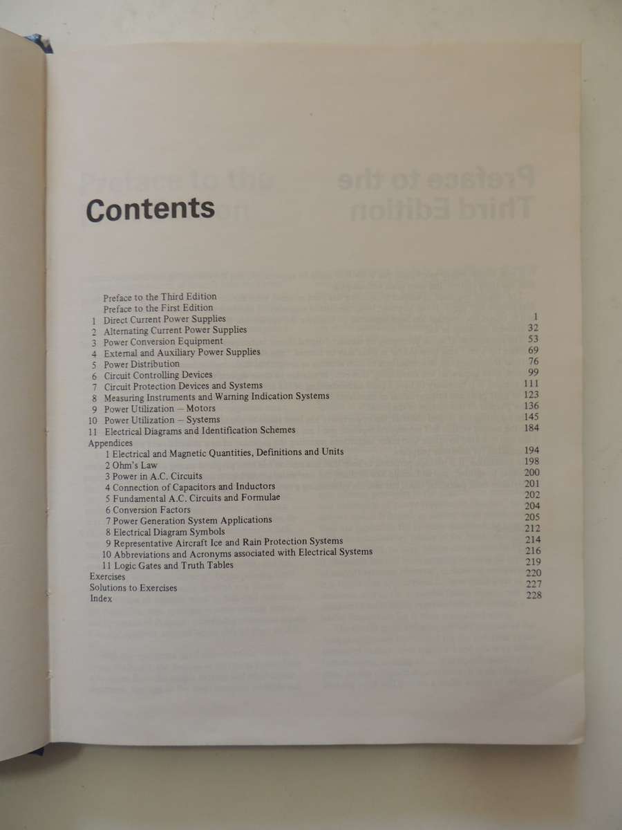 Aircraft Electrical Systems, 3rd Edition - EHJ Pallett