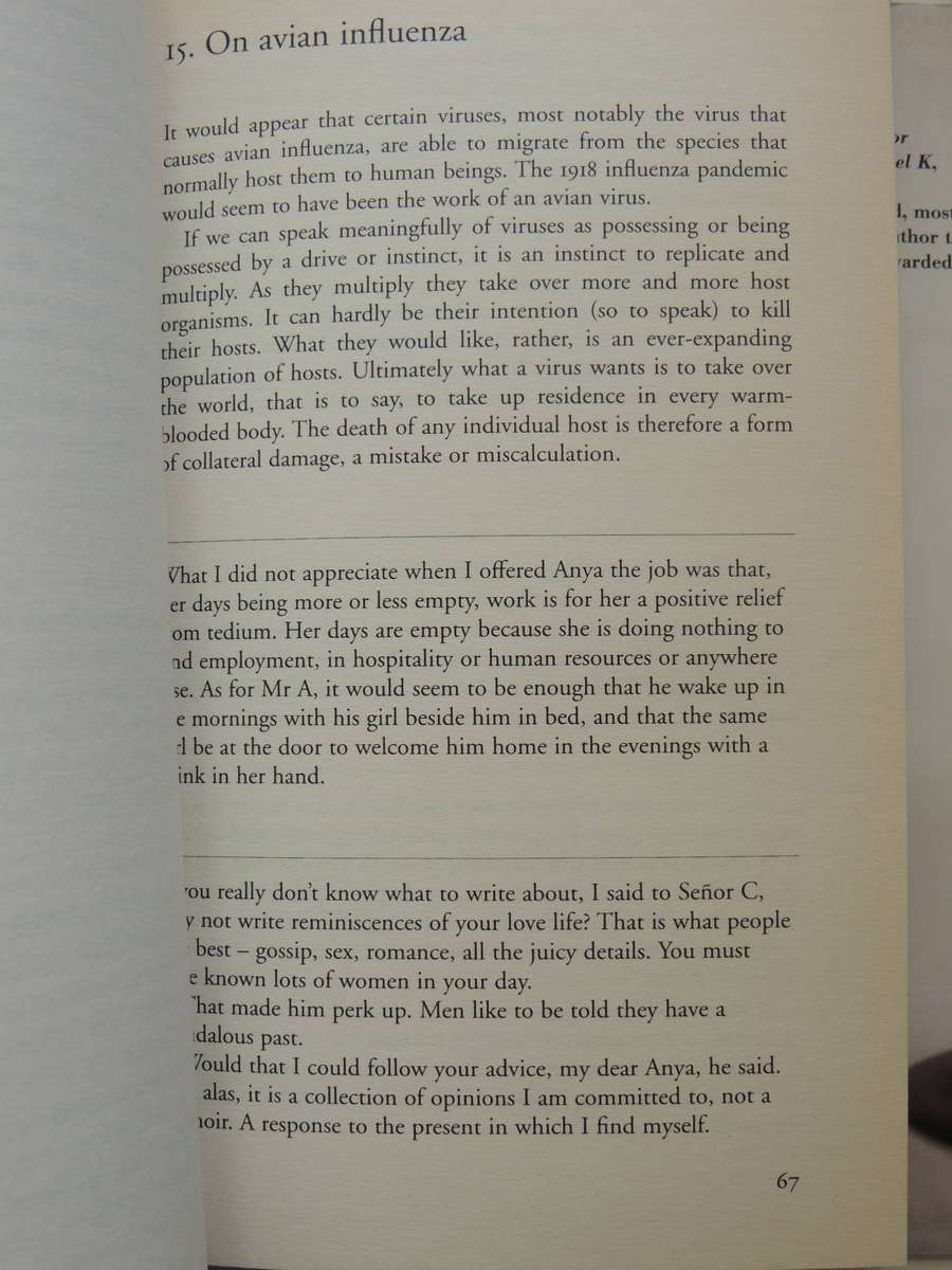Diary Of A Bad Year  - J.M. Coetzee    (1st Edition 2007)