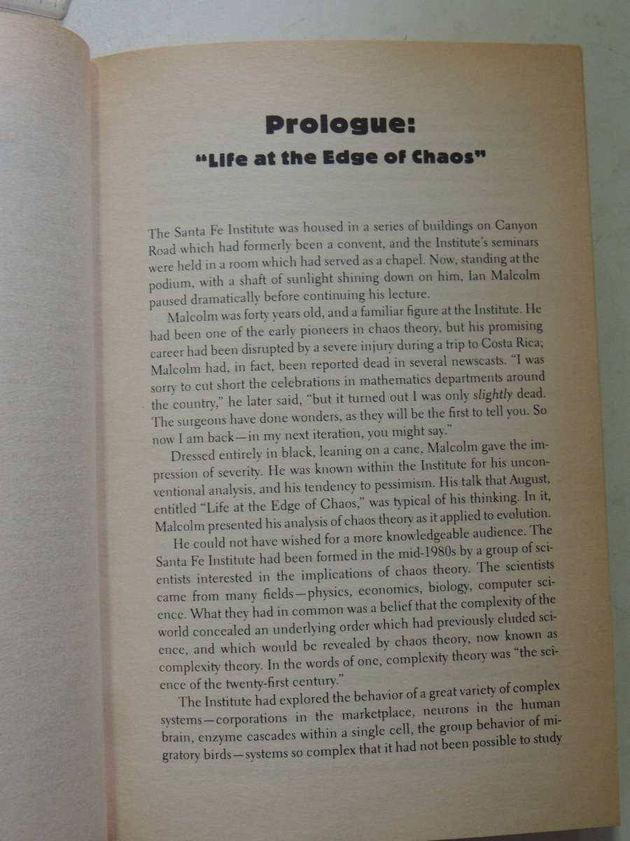 The Lost World -  Michael Crichton     (1st UK Edition 1996)