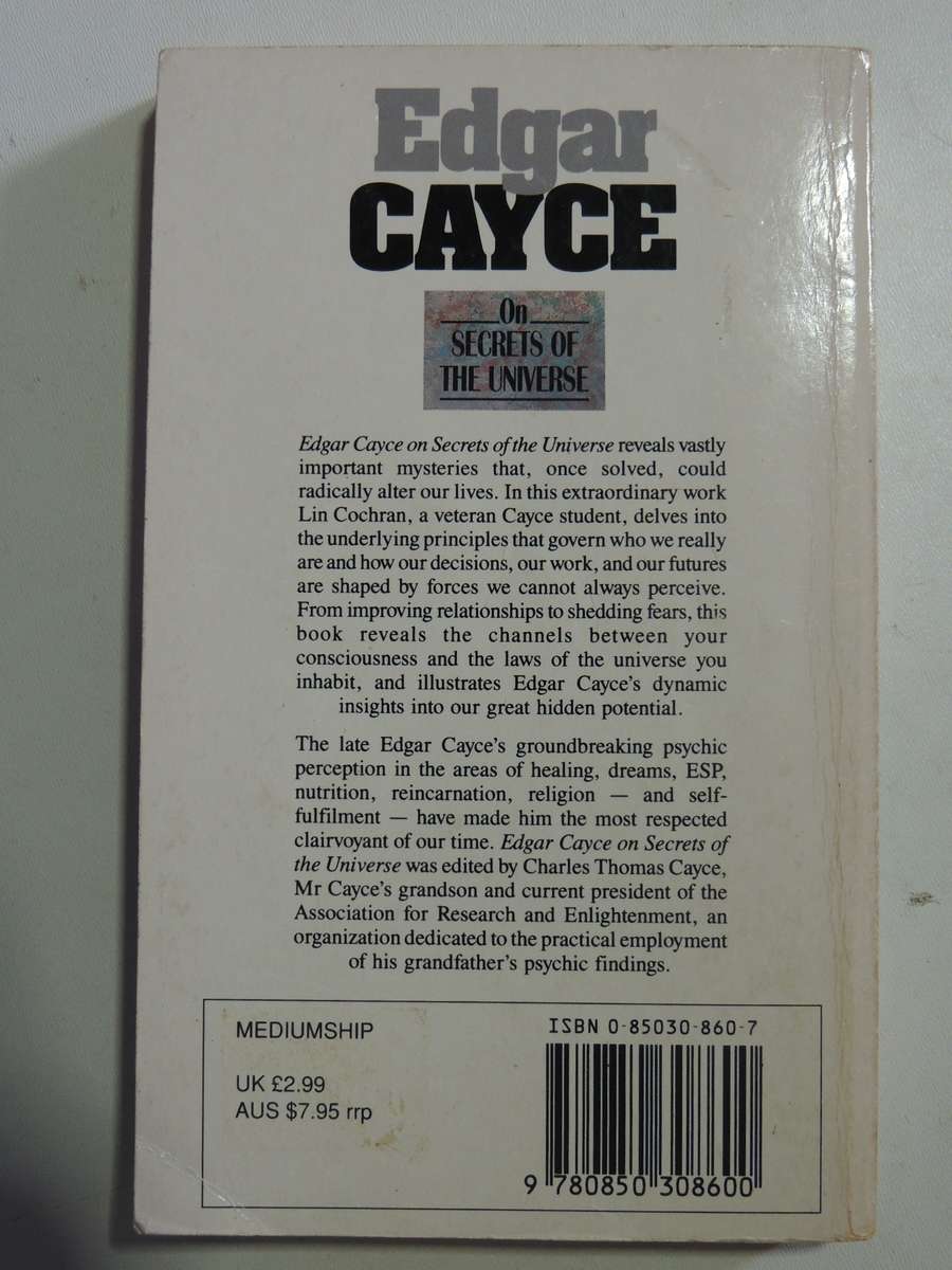 On Secrets Of The Universe - Edgar Cayce
