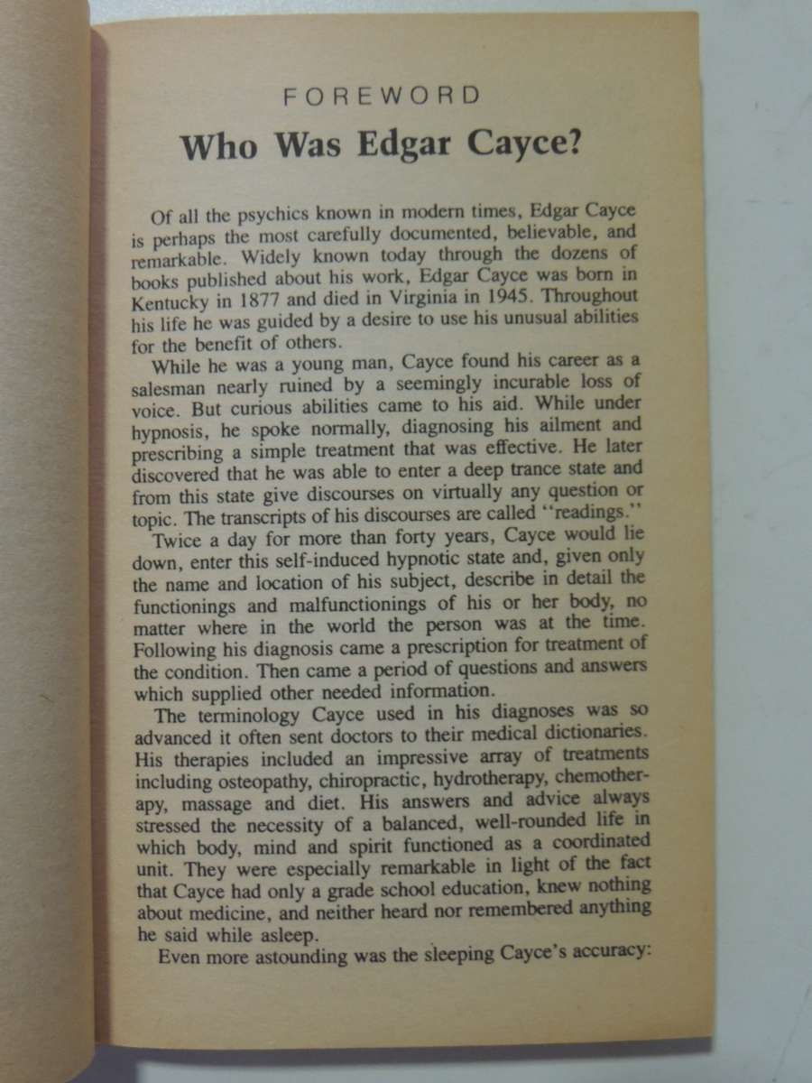 On Secrets Of The Universe - Edgar Cayce