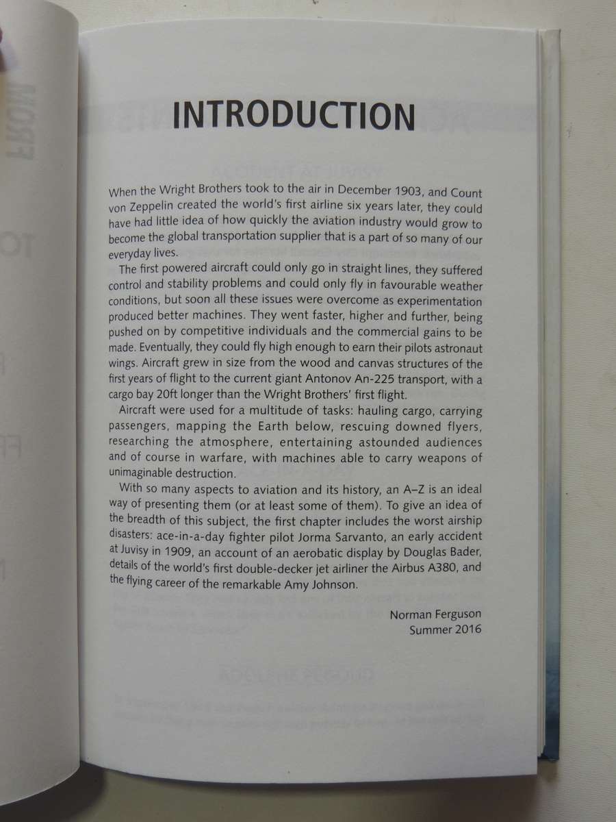 From Airbus To Zeppelin - Facts, Figures And Quotes from The World Of Aviation Norman Ferguson