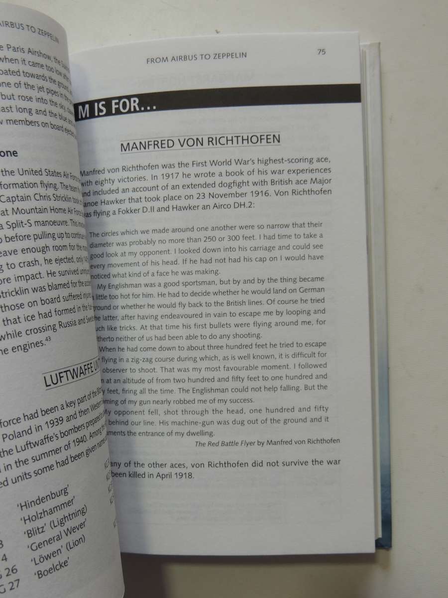 From Airbus To Zeppelin - Facts, Figures And Quotes from The World Of Aviation Norman Ferguson