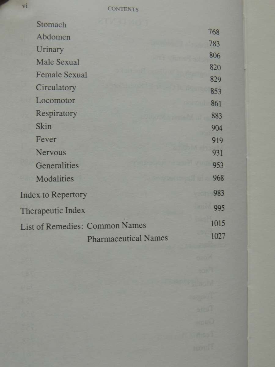 Homoeopathic Materia Medica Comprising the Characteristic & Guiding Symptoms / Remedies - Boericke