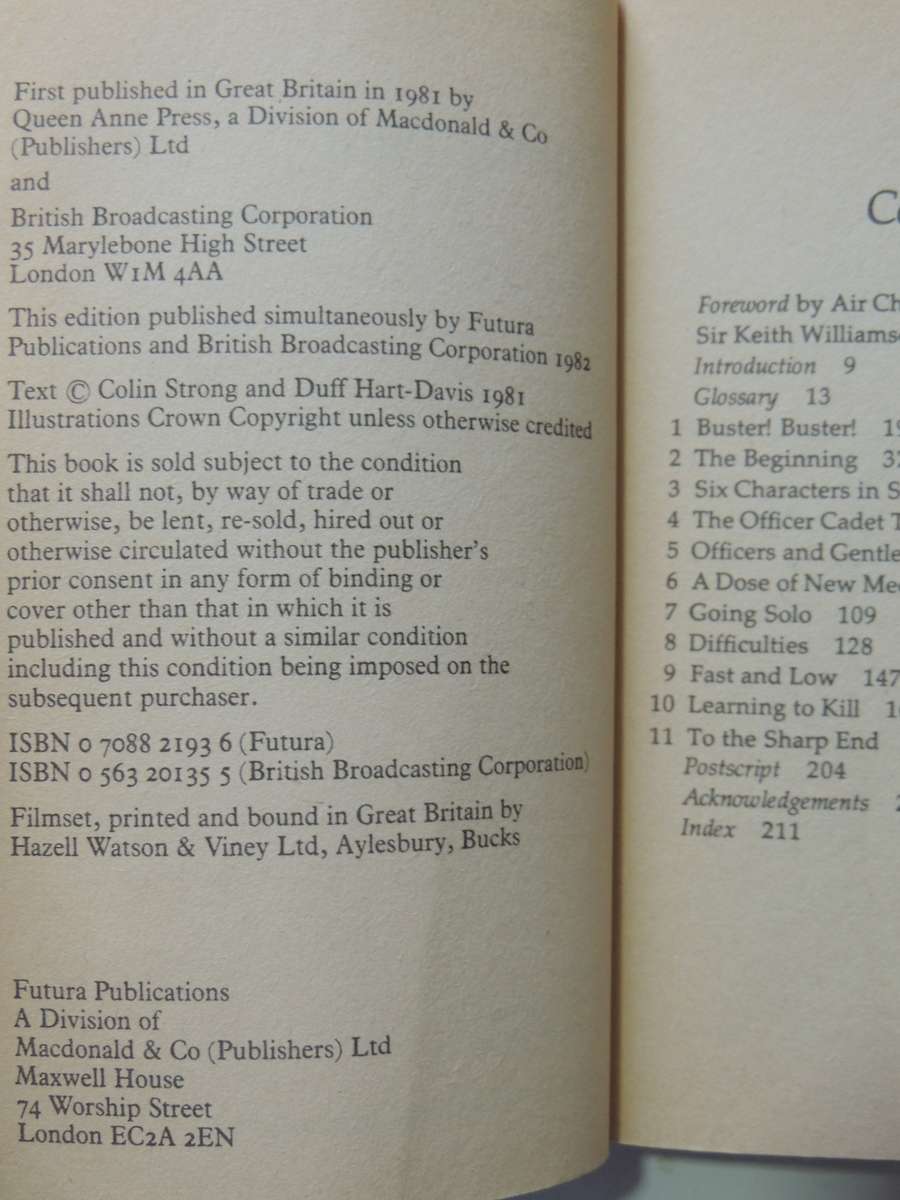 Fighter Pilot   Colin Strong & Duff Hart-Davis