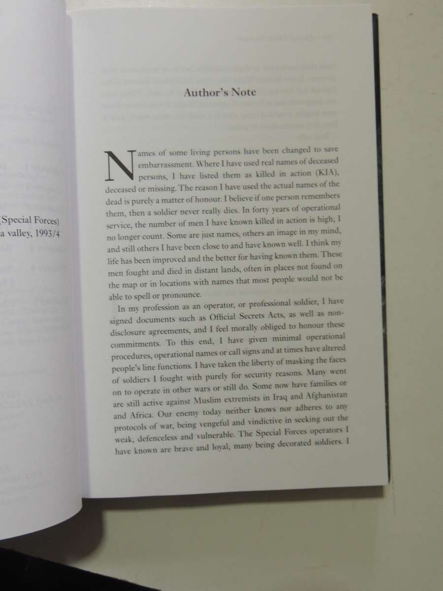 Special Forces Operator: Serving With The SAS And MRF  - Robert W Brown