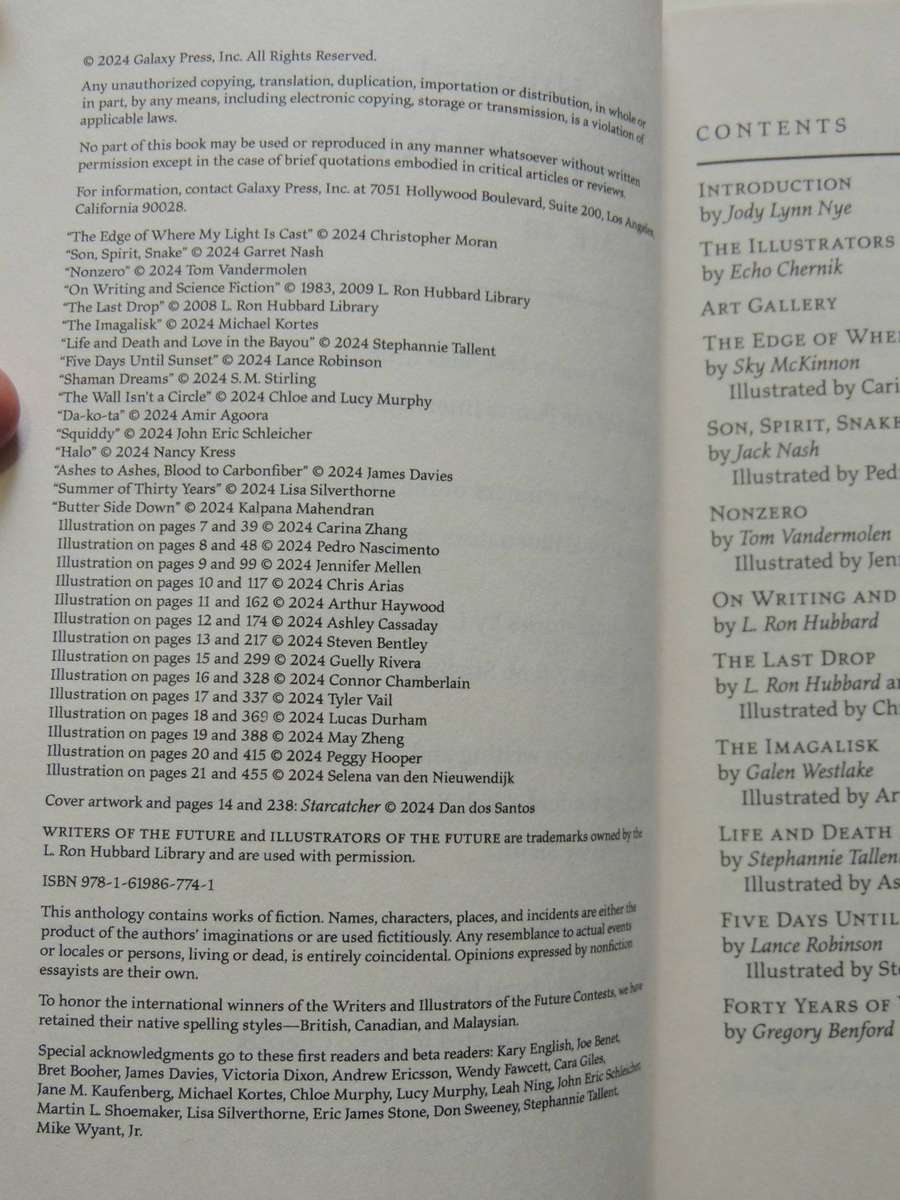 L Ron Hubbard Presents Writers of the Future Volume 40