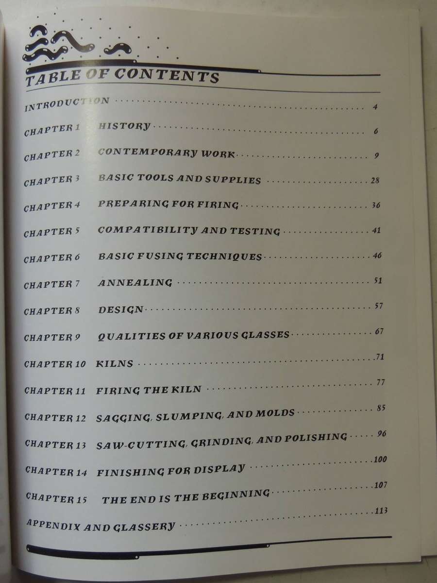 Kiln Firing Glass: Glass Fusing Book One - Boyce Lundstrom