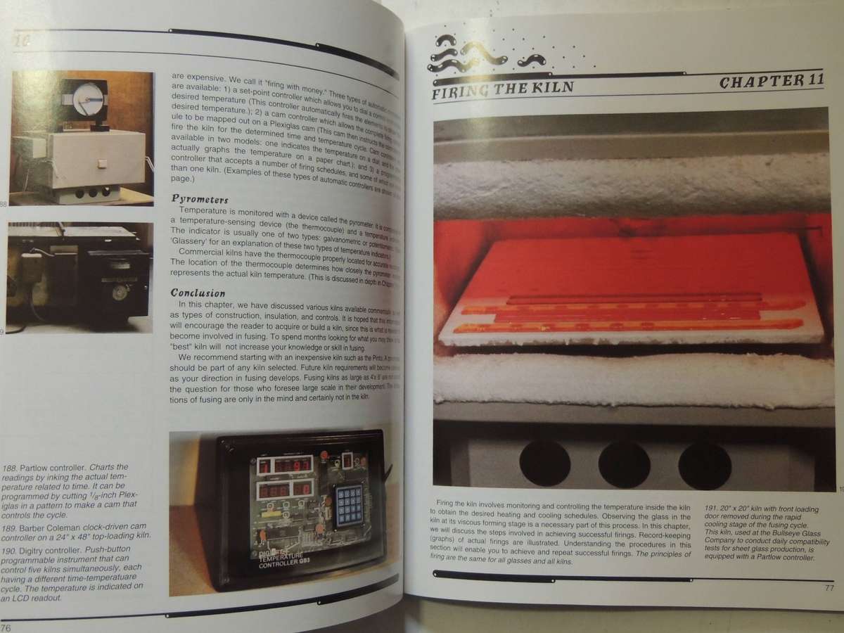 Kiln Firing Glass: Glass Fusing Book One - Boyce Lundstrom