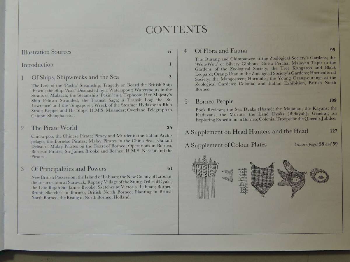 Rajah Brooke's Borneo- compiled by D.J.M. Tate