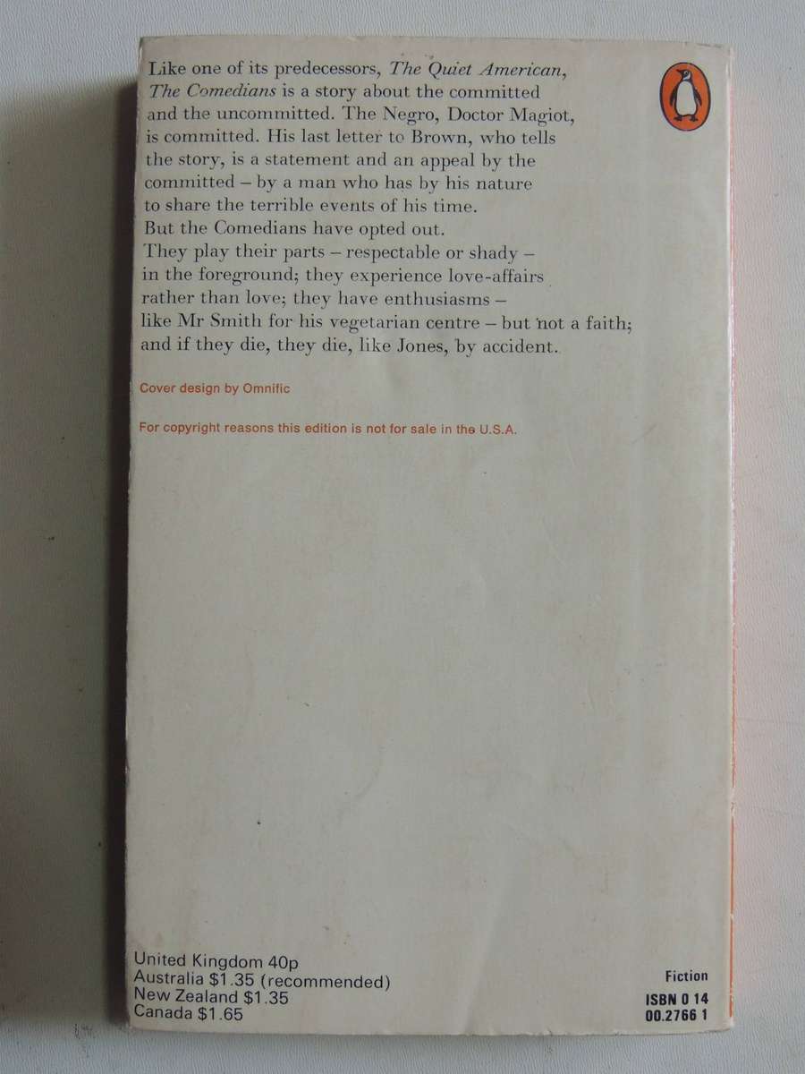 The Comedians - Graham Greene