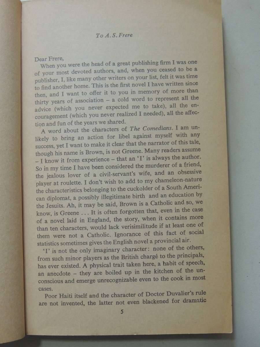 The Comedians - Graham Greene