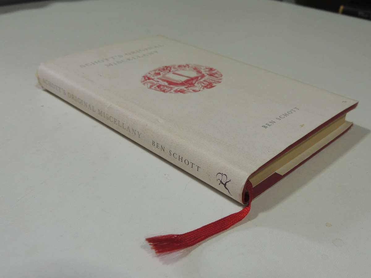 Schott's Original Miscellany- Ben Schott
