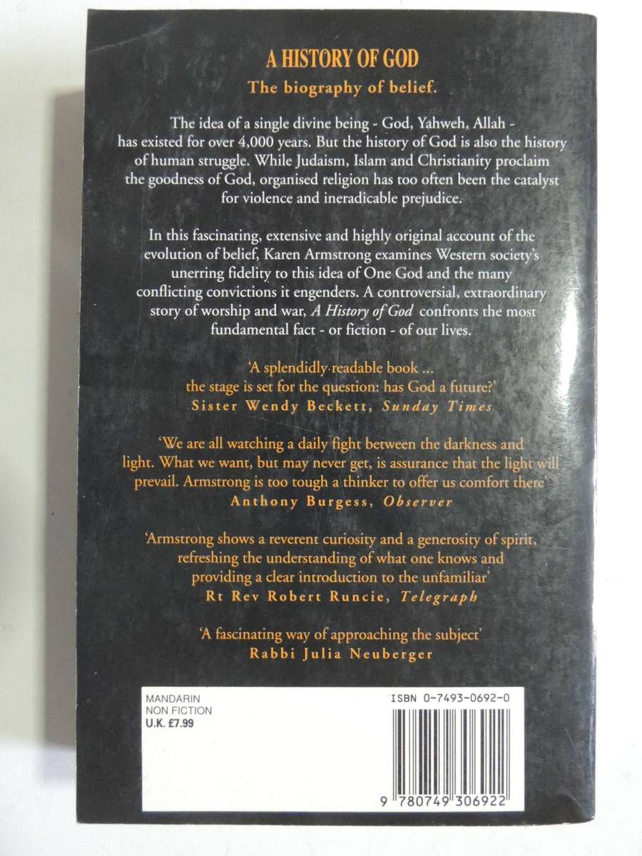 A History Of God - Karen Armstrong
