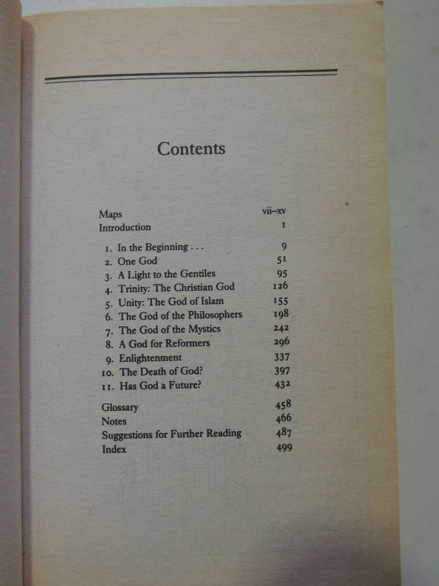 A History Of God - Karen Armstrong