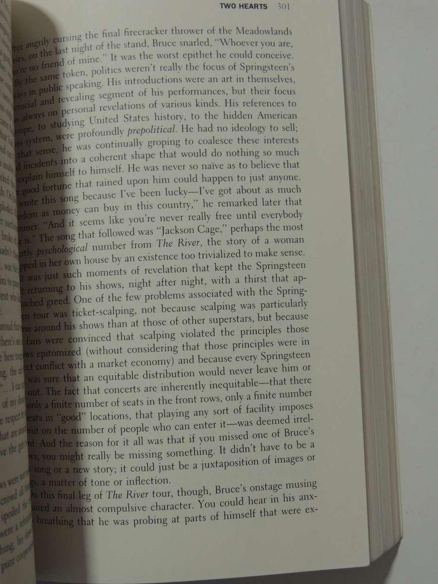 Bruce Springsteen Two Hearts: The Definitive Biography 1972-2003- Dave Marsh