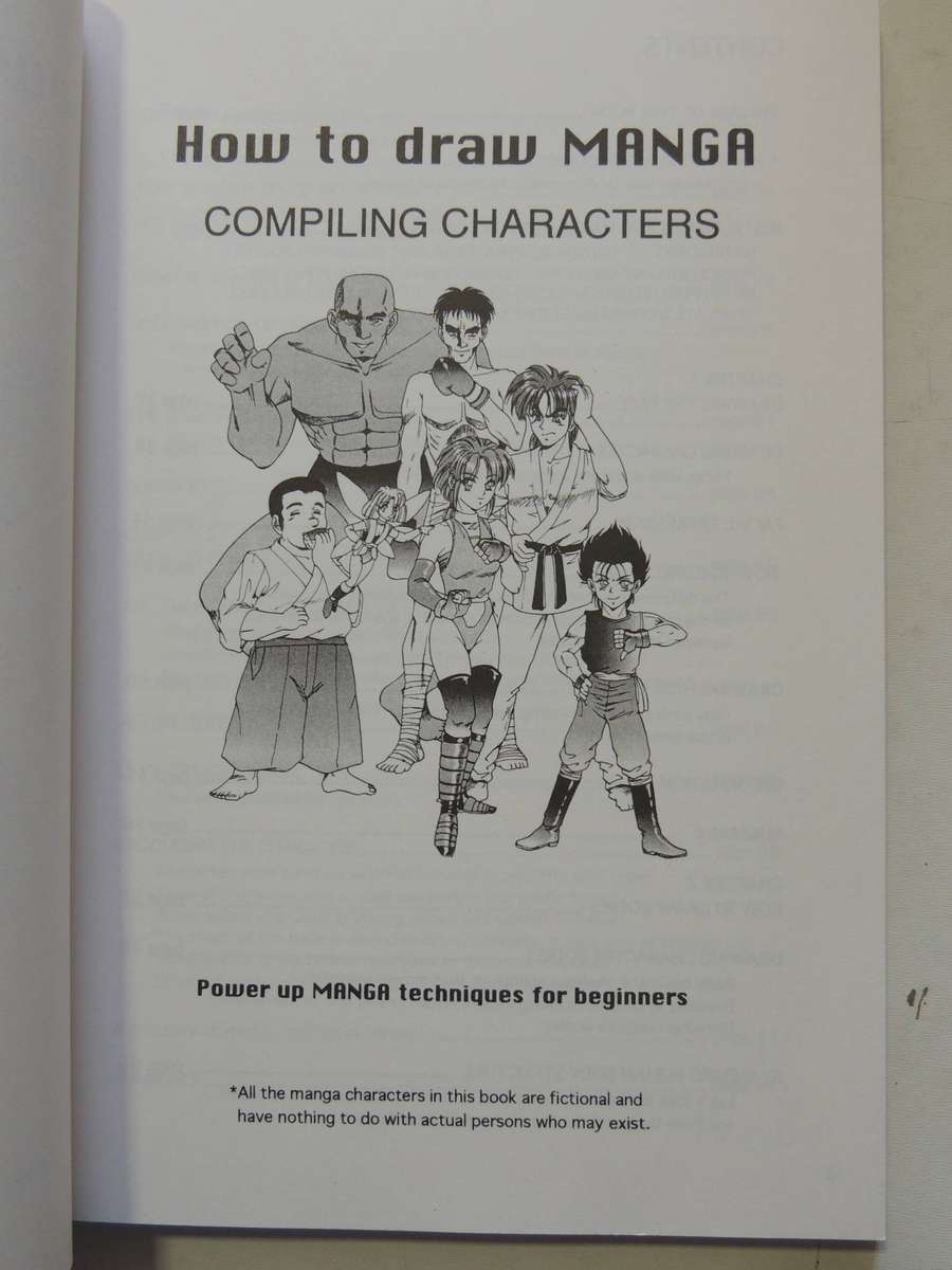 How To Draw Manga Vol 1: Compiling Characters