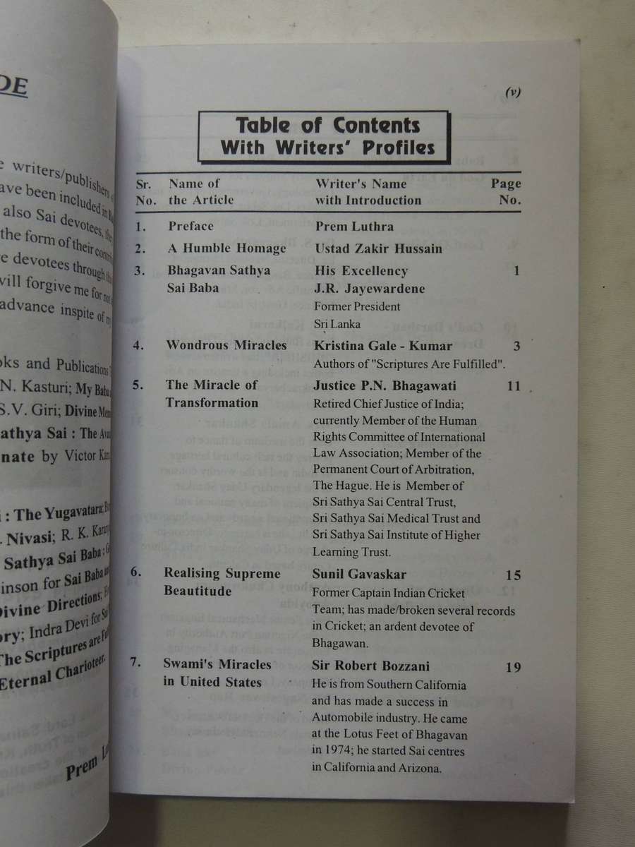 Baba Is God In Human Form: Unique Experiences Of Divinity Of Bhagavan Sri Sathya Sai Baba Prem Luthr